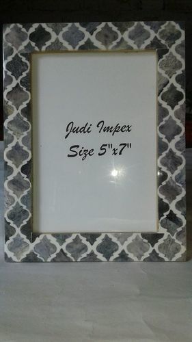 Bone Pattern Mirror Frame - Elegant Design, Unique Bone-Inspired Texture