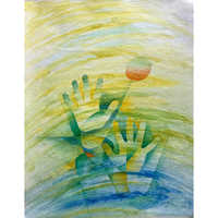 Figurative Painting - Canvas 21.5x27.5 Inches | Without Frame, Artistic Expression