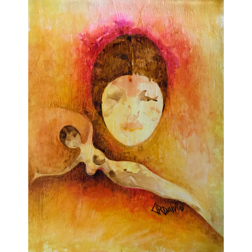 Figurative Painting Size: 21"X26.5