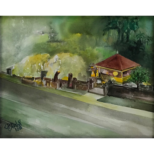 Village Painting By SWAATANYA