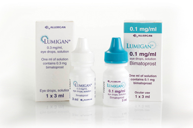 Lumigan eye drops