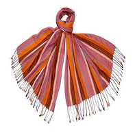 Mix Color Stripe Shawl