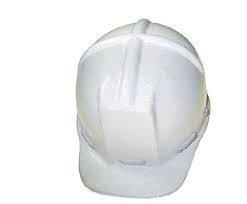 White Fibre Glass Helmet