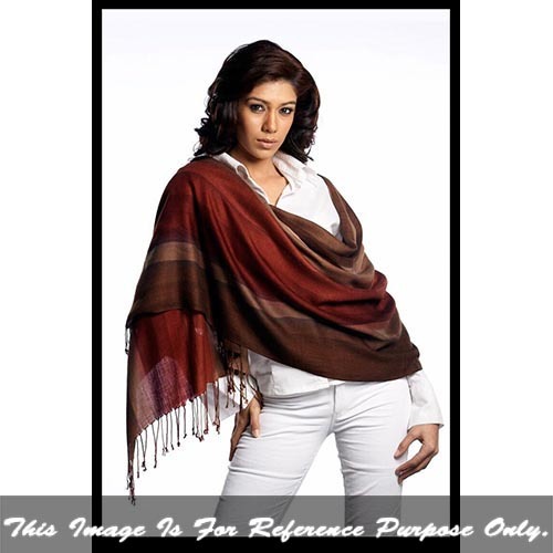 Brown Tie Dye Shawl