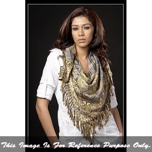 Mix Color Ladies Jacquard Scarf