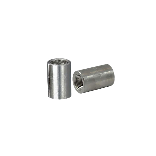 Rigid Conduit Coupling - Stainless Steel, Silver Finish | Corrosion Resistant, Ideal for Indoor Concrete-Tight Applications