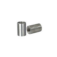 Rigid Conduit Coupling - Stainless Steel, Silver Finish | Corrosion Resistant, Ideal For Indoor Concrete-tight Applications