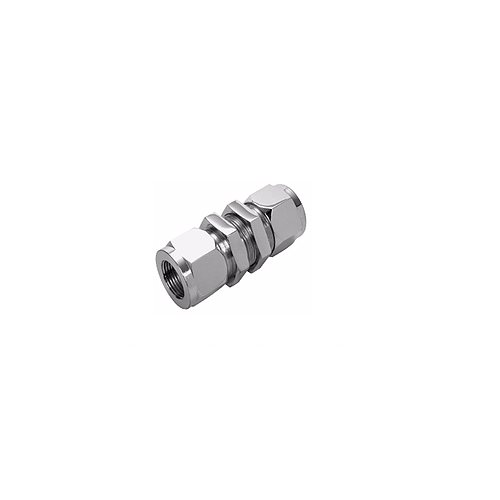 Silver Hydraulic Bulkhead Union