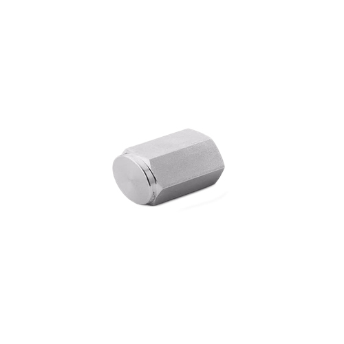Silver Tube Fittings Cap