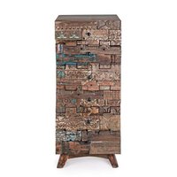 Recycled Wood - Eco-friendly Wooden Drawer Chest | Sustainable Design, Multiple Drawers For Efficient Storage