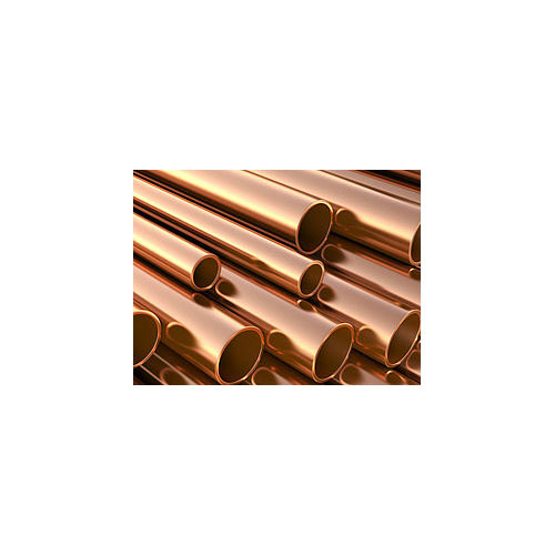 Hydraulic Hex Nipple - Copper, 3 Inch Outer Diameter, Rose Gold Color, 5 Millimeter Thickness, Round Shape