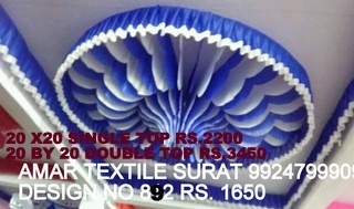 Pandal Decorate Ceiling Fabric