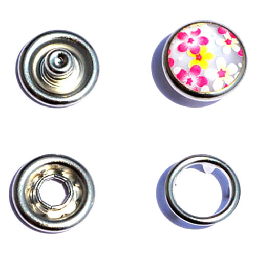 Horn Pearl Snap Button