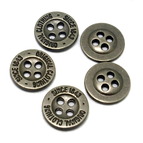 4 Hole Garment Metal Button