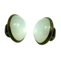 White Pearl Loop Button