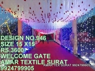 Marquee ceiling decorations for parties