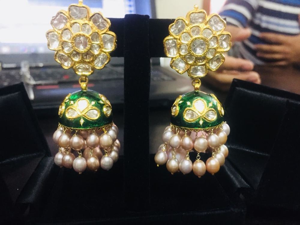 Kundan Polki Earrings