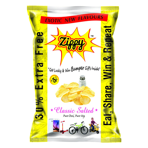 Classic Salted Chips By ZIPPY FOOD CORP