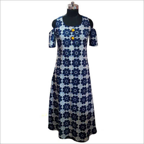 Blue Women'S Designer Kurtis