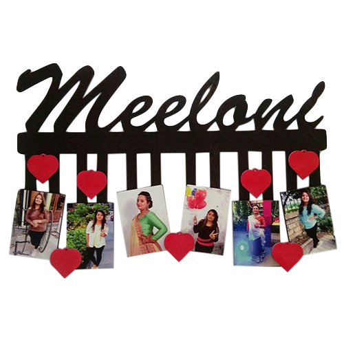 Hanging personalize photo frame Hanging personalize photo frame