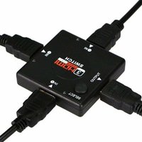 3 ports hdmi switcher without remote
