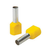 Wire Ferrules - Insulated Pvc And Steel, 17.5mm Length | Ideal For Electric Heating And Appliances, Tin Plated Finish
