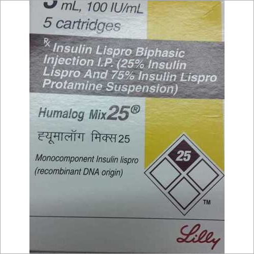 Liquid Insulin Lispro Biphasic Injection