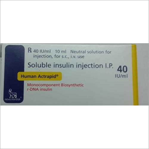 Liquid Soluble Insulin Injection