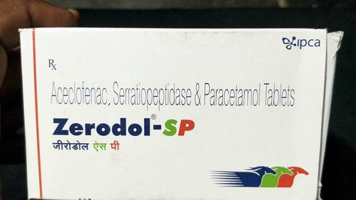 Aceclofenac Paracetamol Serratiopeptidase Tablet