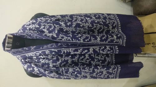 Zari Embroidery shawl