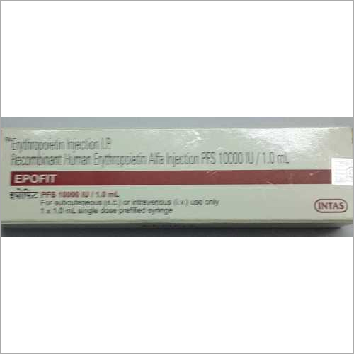 Erythropoietin Injection - 1000 IU/1.0ML Liquid Dose | Promotes Blood Supply, Suitable for All, Store in Dry Place
