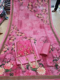 Cotton Printed Dress Material