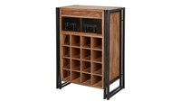 Handmade Bar Cabinet 2 Drawer 16 Bottle Rack