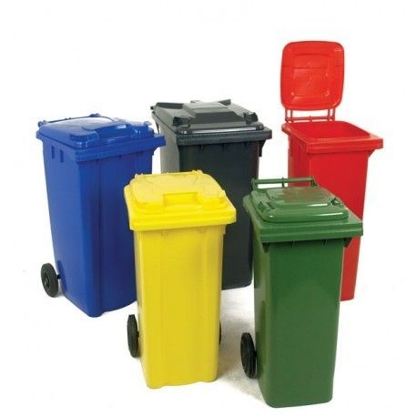 Plastic Dustbin With Wheel