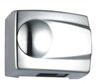 Hand Dryer - Iron Material, Brushed Color, 220 V Power, 1500 W Output, 16 M/s Air Speed, 125â°c Overheat Protection, <10cm Sensing Distance, 1 Year Warranty