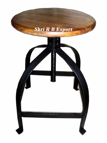 Chair Iron Stool No Assembly Required