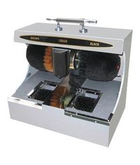 Shoe Shining Machine With Sole Cleaner