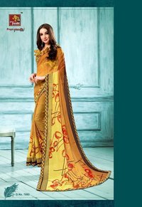 Stylish Georgette Sarees