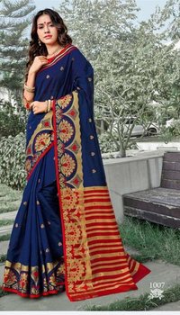 Golden Silk Sarees