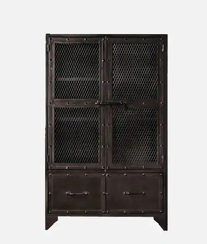 Iron Wardrobe No Assembly Required