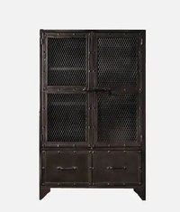 Iron Wardrobe No Assembly Required