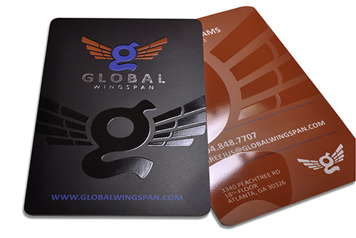 Spot Gloss Plastic Card