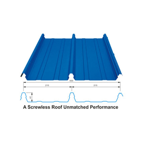 Stainless Steel Screwless Roof Panels