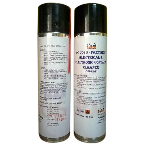 Colorless Electronic Contact Cleaner