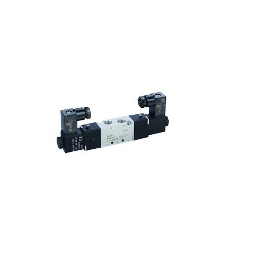 5/2 Way Solenoid Valve - Alloy Material Low Pressure Festo Type Structure Low Temperature Media Easy Installation Durable Weather Resistant