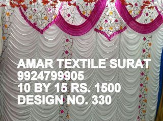Decorative Parda Tent Ceiling