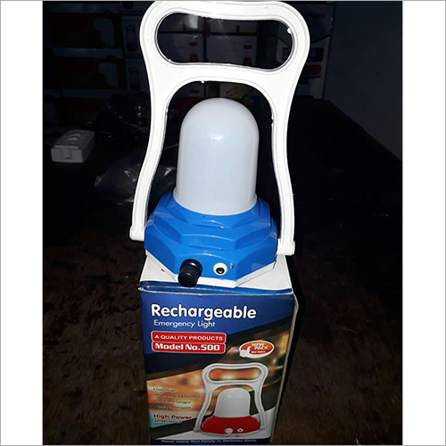 Rechargeable Portable Emergency Light - LED Design | Lightweight, Elegant Look, Unique Pattern, Safe Packaging for Transit