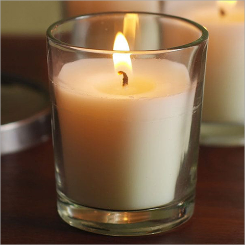 Transparent Glass Candle Holder