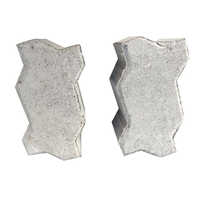 Zig Zag Concrete Paver