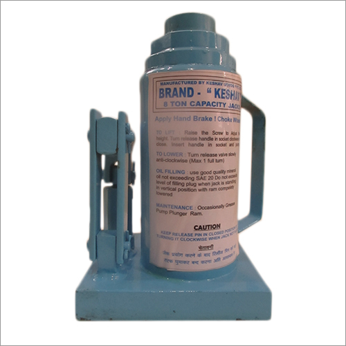 Sky Blue Hydraulic Bottle Jack